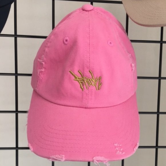 F-Rock - Dad Hat (Pink/Gold) - Picture 1 of 1